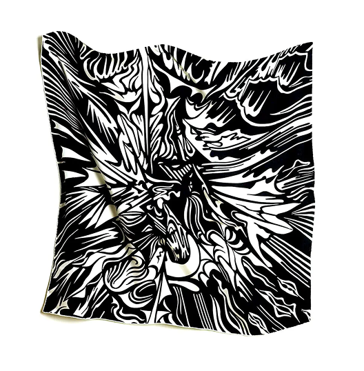 Milk scarves artwork